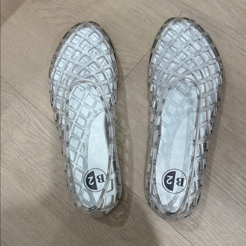 B2 Women's Transparent Jelly Flats